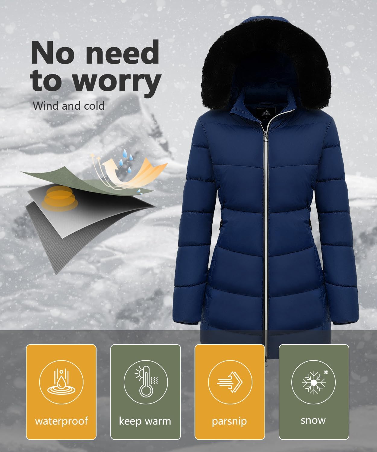 Winter Puffer Jacket Fashions Down Coats image 3