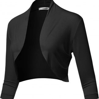 Open Front Knit Blazer image 1
